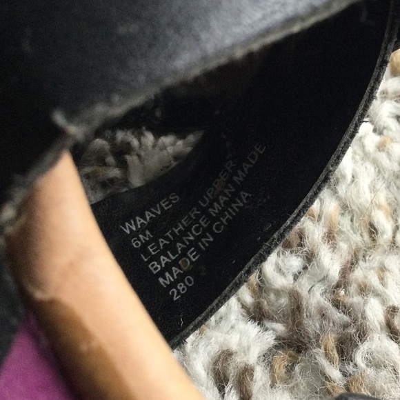 Steve Madden leather platform wedge sandals black with striped bottoms size 6m - Picture 10 of 11